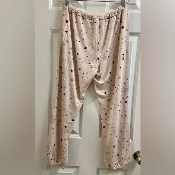 SOMA Women's Sunday Shooting Star Small LS Pajama Set Loungewear Celestial PJ - Picture 9 of 13